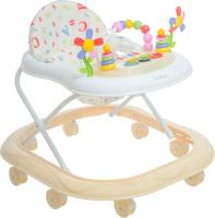 Ходунки Indigo ABC (бежевый/белый)