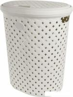 Корзина Plast Team Rattan PT408711048 (молочный туман)
