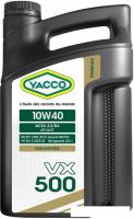 Моторное масло Yacco VX 500 10W-40 4л