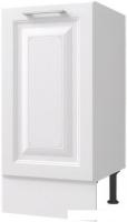 Шкаф напольный Горизонт Классик 45 кухонный (белый эмалит)