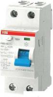 Устройство защитного отключения ABB F202 2P 16A 10mA 6kА 2М 2CSF202001R0160