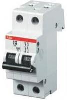Выключатель автоматический ABB S 202 2P С 10А 6кА 2M 2CDS252001R0104
