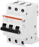 Выключатель автоматический ABB S 203 3P С 2А 6кА 3M 2CDS253001R0024