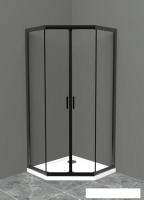 Душевой уголок BelBagno UNO-195-P-2-90-C-NERO