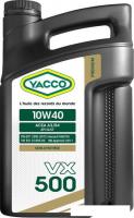 Моторное масло Yacco VX 500 10W-40 5л