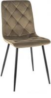 Стул Signal Jerry Velvet (bluvel 77 оливковый/черный)