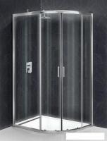 Душевой уголок BelBagno UNO-195-RH-2-100/80-C-Cr (прозрачное стекло)