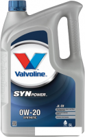 Моторное масло Valvoline SynPower JL C5 0W-20 5л