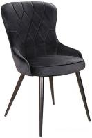 Стул Signal Lotus Velvet (bluvel 19 черный/черный)