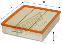 Воздушный фильтр Hengst E1466L