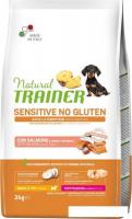 Сухой корм для собак Trainer Sensitive No Gluten Mini Puppy&Junior with Salmon (для щенков мелких по