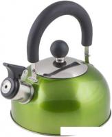 Чайник со свистком Perfecto Linea Holiday 52-112013 (зеленый металлик)