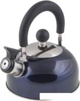 Чайник со свистком Perfecto Linea Holiday 52-112016 (синий металлик)