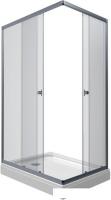 Душевой уголок Triton Вента Хром А1 100х80 (прозрачное стекло)