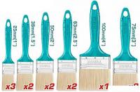 Кисть малярная Total THT84501201 (12шт)
