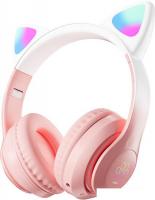 Наушники Miru Cat EP-W10 (розовый)