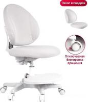 Детское ортопедическое кресло Anatomica Arriva с подставкой для ног (серый)