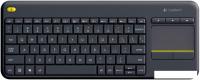 Клавиатура Logitech Wireless Touch Keyboard K400 Plus Black (920-007147)