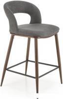 Стул Halmar H114 (серый/ореховый)