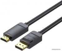 Кабель Vention HAGBH DisplayPort - HDMI (2 м, черный)