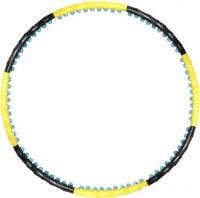 Массажный обруч Indigo Мagic 97358 IR (желтый/черный)