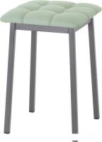 Табурет AMC Comfort 7К4.10 (кожзам, мятный/графит)