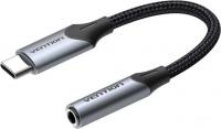 Кабель Vention BGJHA USB Type-C - 3.5 Jack (0.1 м, черный)