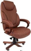 Кресло CHAIRMAN 406 (экопремиум, коричневый)