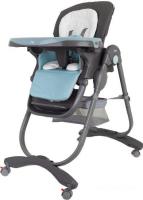 Высокий стульчик Rant Cafe RH300 (серый/голубой)