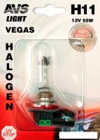 Галогенная лампа AVS Vegas H11.12V.55W A78480S (1 шт)