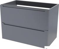 ЗОВ Тумба под умывальник Дион 80 D80LAFM7015MKV5 (графит матовый)