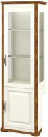 Шкаф-витрина Неман мебель Марсель МН-126-11 (крем/дуб кантри)