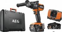 Дрель-шуруповерт AEG Powertools BS 18C3BL-402C 4935478936 (с 2-мя АКБ, кейс)