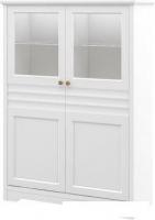 Шкаф-витрина Неман мебель Денвер МН-040-15 (белый)