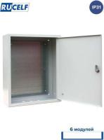 Щит с монтажной панелью Rucelf ЩМП 06 500x400x155 IP54