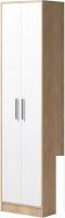 Шкаф-пенал Genesis Мебель Энтер (дуб сонома/белый)