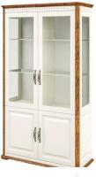 Шкаф-витрина Неман мебель Марсель МН-126-19 (крем/дуб кантри)
