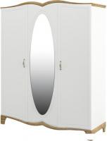 Шкаф распашной Неман мебель Тиффани МН-041-04 (белый/прованс)