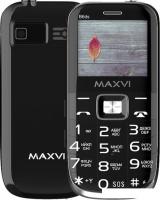 Кнопочный телефон Maxvi B6ds (черный)