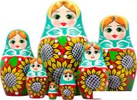 Развивающая игра Брестская Фабрика Сувениров В сарафане с подсолнухами (набор 7 шт)