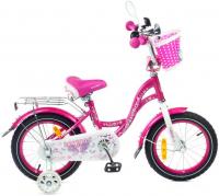 Детский велосипед Favorit Butterfly 14 BUT-14PN (розовый/белый)