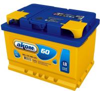 Автомобильный аккумулятор AKOM 6СТ-60VL LB R+ (60 А·ч)