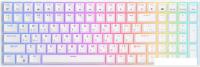 Клавиатура Royal Kludge RK100 RGB (белый, RK Red)