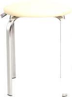 Табурет Белс Пенто Chrome V 450885/V18 (кожзам, бежевый)