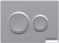 Панель смыва Berges Wasserhaus Novum O2 040062 (хром матовый)