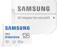 Карта памяти Samsung PRO Endurance+ microSDXC 128GB (с адаптером)