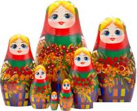 Развивающая игра Брестская Фабрика Сувениров С русскими мотивами и ветвями рябины (набор 7 шт)