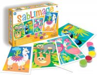 Набор для рисования песком SentoSphere Песочные картинки. Животные Латинской Америки 8811