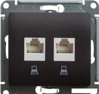 Розетка компьютерная Schneider Electric Glossa GSL000885KK