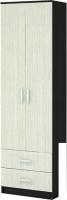 Шкаф распашной Стендмебель Машенька ШК 201 (дуб белфорт/венге)